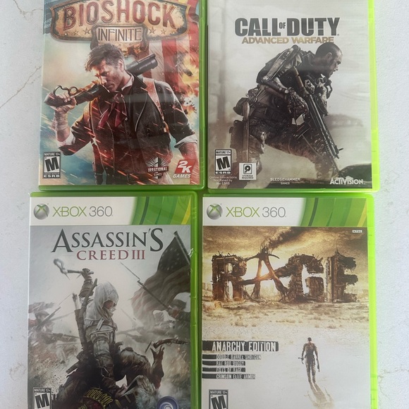 Lot of 4 Xbox 360 games